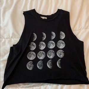 moon phases tank top